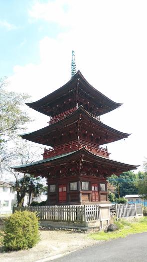 西福寺 三重塔